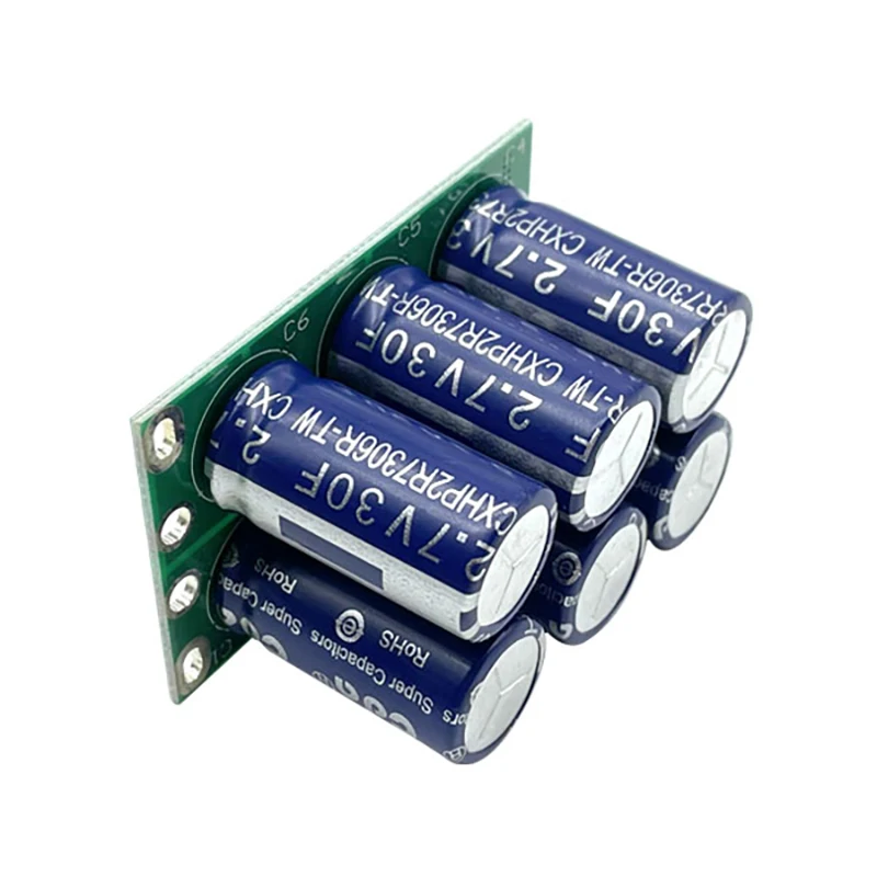 

Автомобильный электронный выпрямитель CDA 16V5F, 2,7 В, 30 Ф * 6, суперфарад, конденсатор, улучшение мощности, низкая температура, стартер, 1 комплект