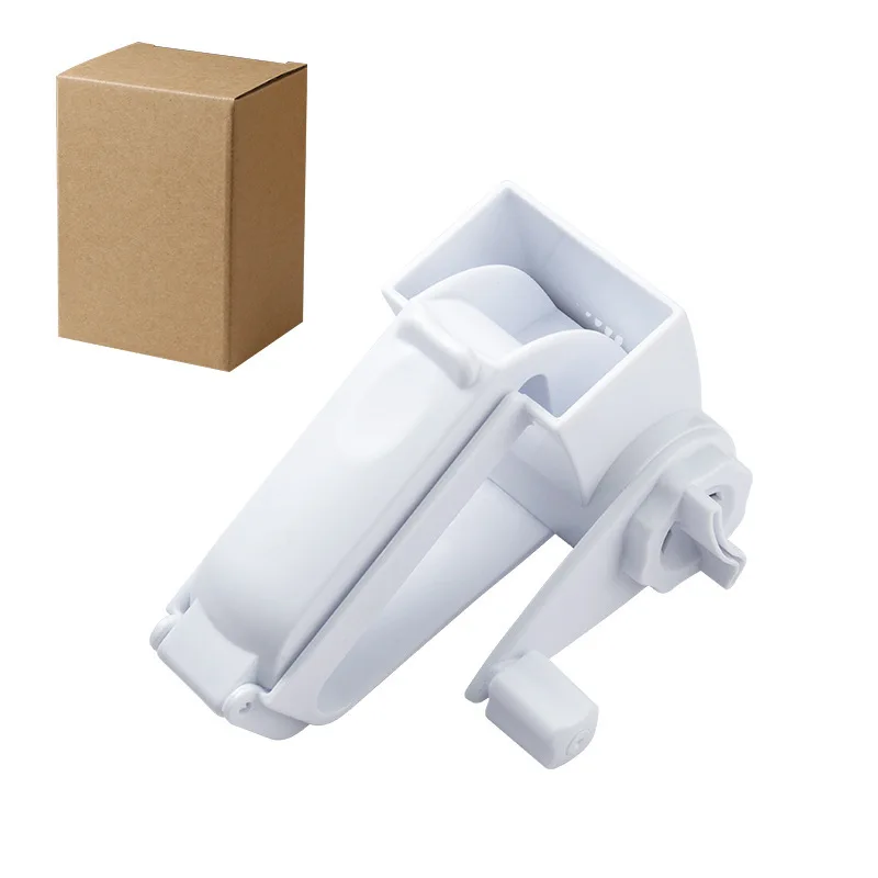 3-In-1 Manual Cheese Grater Slicer Chocolate Butter Cheese Grater Home 3/1 Rotary Grater Cylinder Rotation Cheese Grater Tools