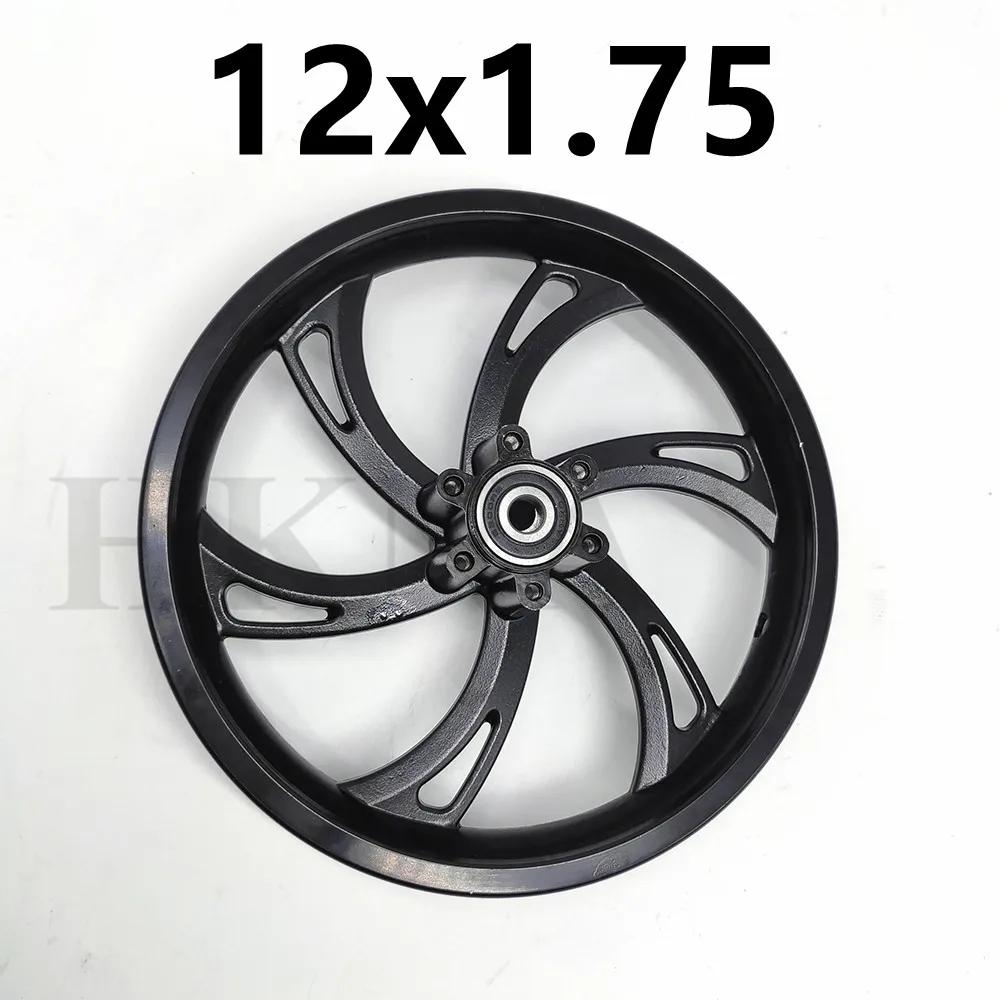12 Inch Rims 12x1.75 Wheel Hub Use 12 1/2 X 2 1/4 1/2x2.75 Tire Inner Tube Fit Many Gas Electric Scooters E-Bike Accessory