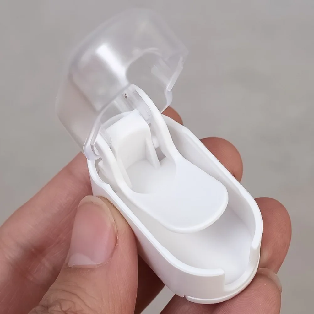New Tool Convenient Toothbrush Holder Flip-top Pull-out Toothbrush Dustproof Cover Wall Mounted Punch Free Rack