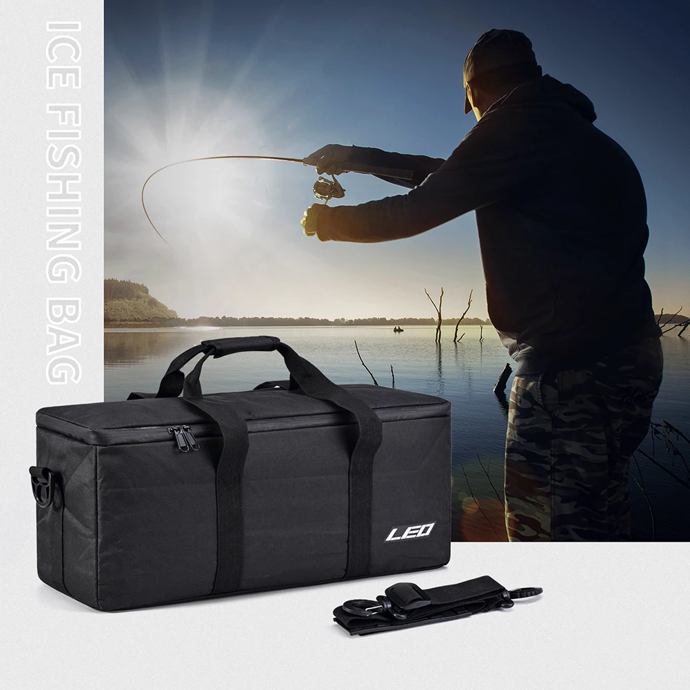 LEO Sports Fishing Rod Bag Winter Fishing Tackle Bag 2020 Portable Fishing  Rod Reel Tackle Tool Carry Case Carrier Travel Bag - AliExpress