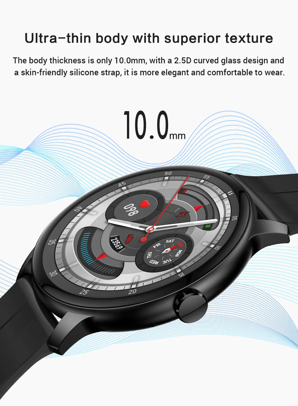 Lightweight Women Smart Watch Bluetooth Call Heart Rate Calories Monitoring Ladies Fashion Healthy Tracker Smart Sports Clock Z2
