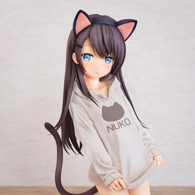 Action Figure Anime Cat Girl, Cute Anime Cat Girl Figure