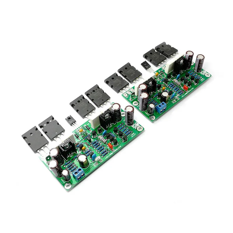 

DLHiFi 2pcs LJM L20 SE L20SE 4ohm Audio Amplifier Board A1943 C5200 Stereo Dual Channels 350W Amplifier DIY Kits Finished Board