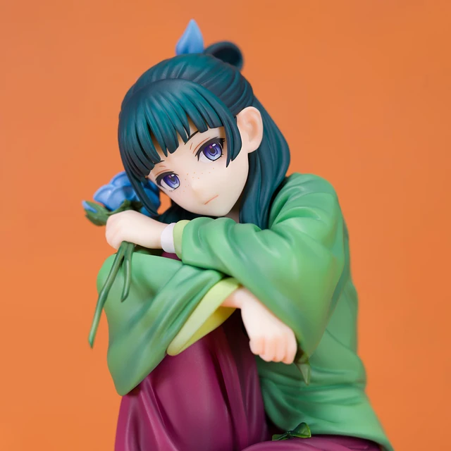 Figurine Anime Maomao assise, figurines d'action Maomao en PVC, modèle Maomao, figurine Maomao, ornements de bureau, jouets pour enfants, cadeaux d'anniversaire 1