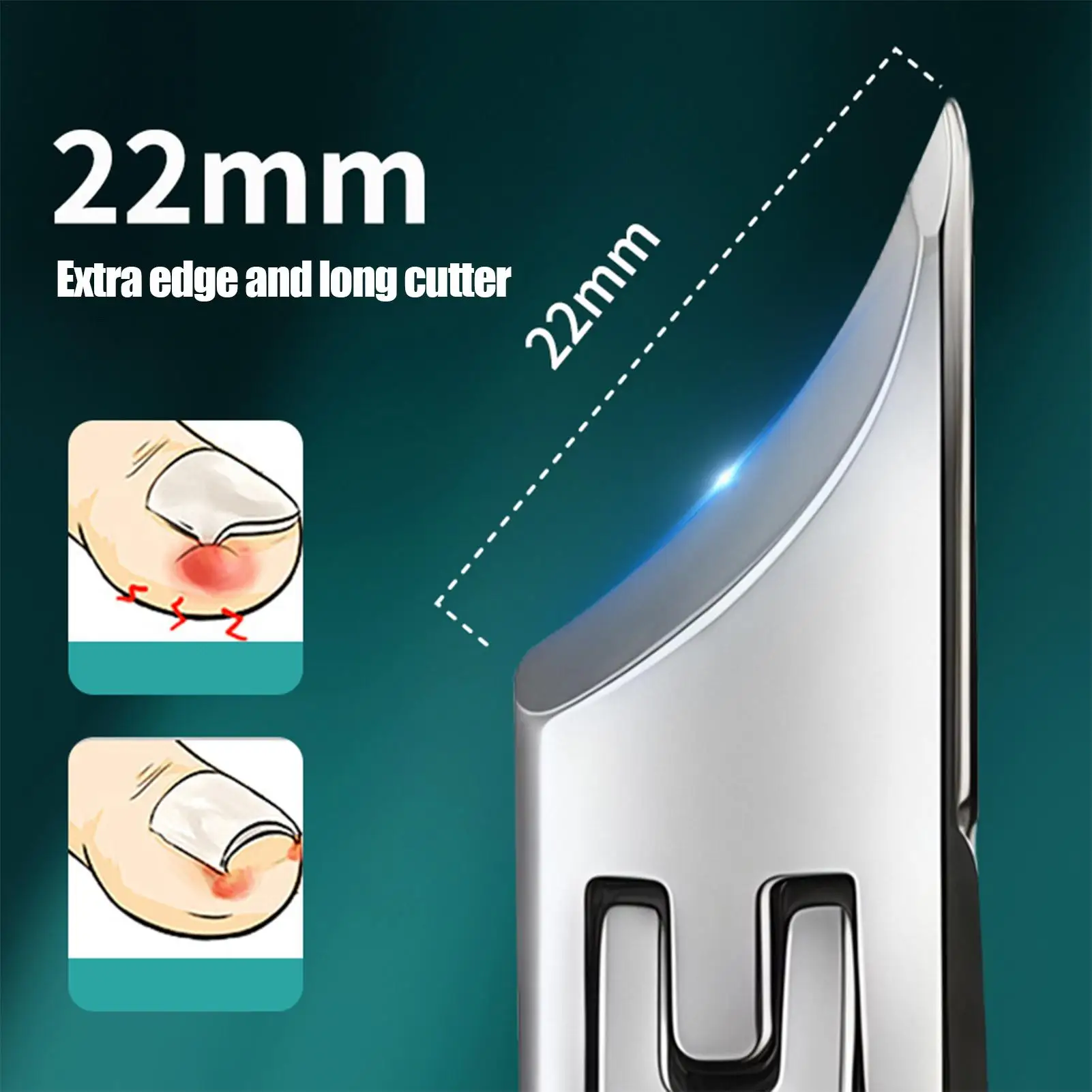 new Toenail Clipper For Ingrown Or Thick Toenails Toenails Trimmer Professional Toenail Nipper With Stainless Steel