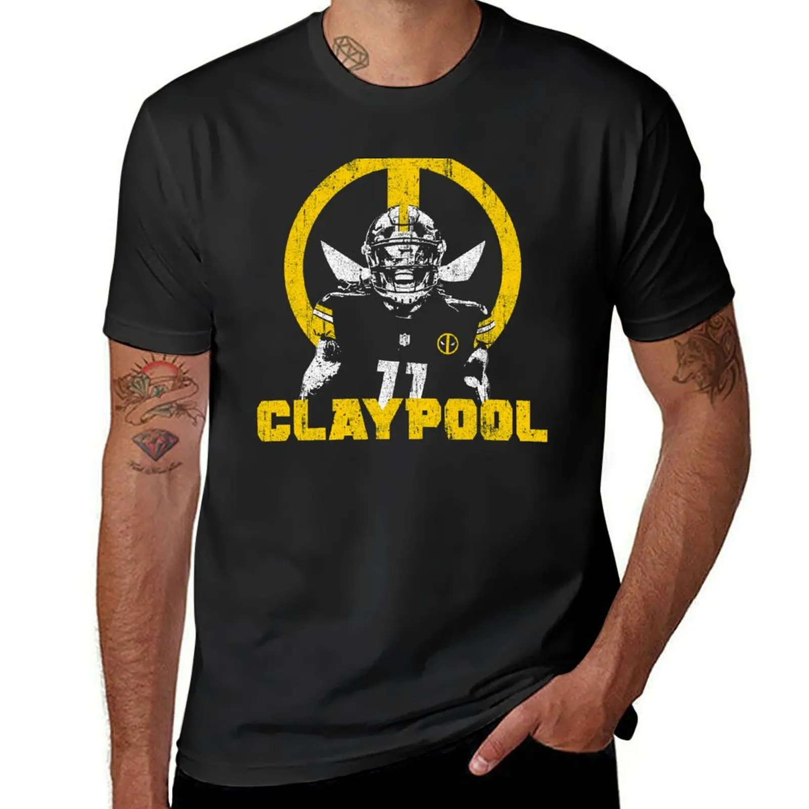 CLAYPOOL T-Shirt summer tops summer top boys whites heavyweight t shirts for men