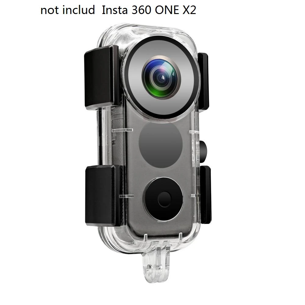 Insta360 ONE X2 용 보호 쉘, 방수 하우징 케이스, 스포츠 카메라 보호 수중 다이빙 쉘