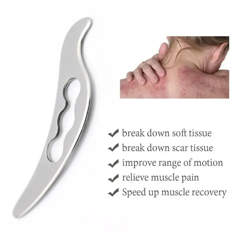 

Steel Gua Sha Tool Manual Scraping Massager Skin Care Release For Myofascial Tool Tissue Therapy Physical