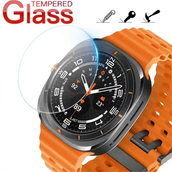 Proteggi schermo in vetro telpered per Samsung Galaxy Watch Ultra 47mm Pellicola antigraffio a copertura totale per Galaxy 8 7 Ultra Accessori