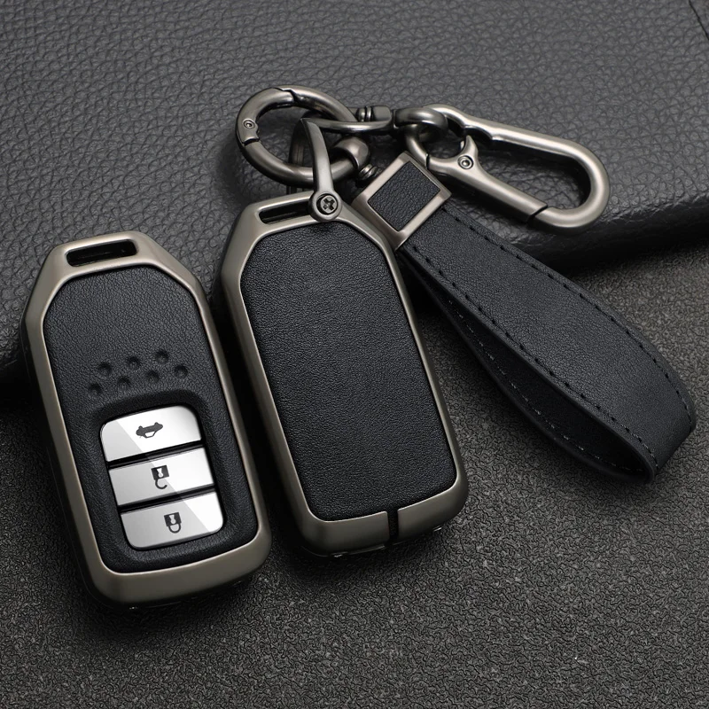 Zinc Alloy Remote Key Case Cover For Honda 19CRV Pilot Accord Civic Jazz Jade Fit HR-V Freed Keyless Entry Car Model key case cover,key case,remote control case cover