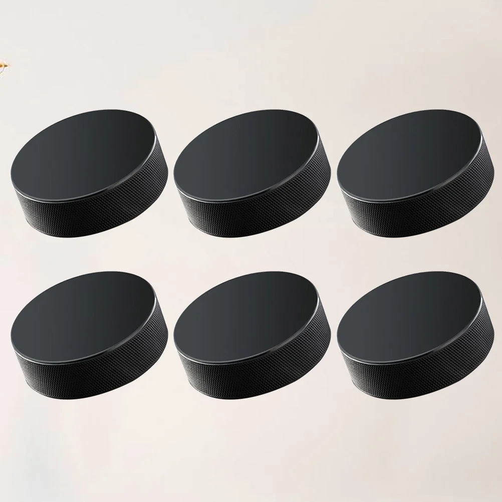 

4 Pcs Standard Hockey Balls Pucks Sports Supplies Professional Ice Major