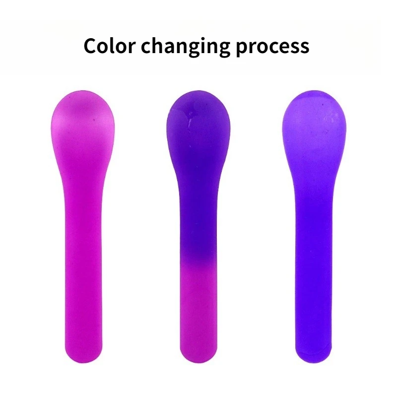 Set Di 4 Cucchiai Per Gelato In Plastica, Colorati (verde, Arancione, Blu, Rosa), 18,3 Cm, Antiaderenti Per Dessert E Yogurt Congelato - 4
