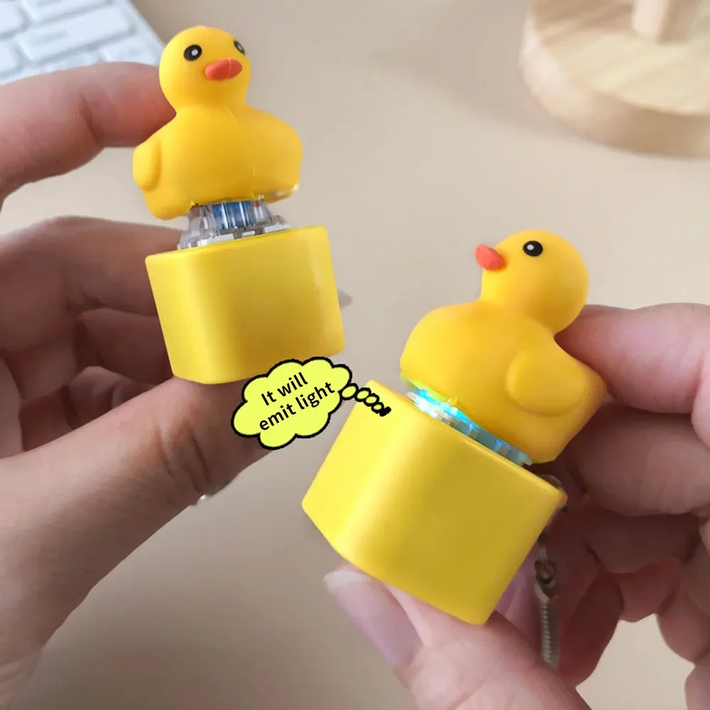 Fidget Toys Duck Keyboard Keycaps Quacky Duck Fidget Toy Sensory Toys Stress Reliever Keycaps That Quack Key Board Clicker For Women Men