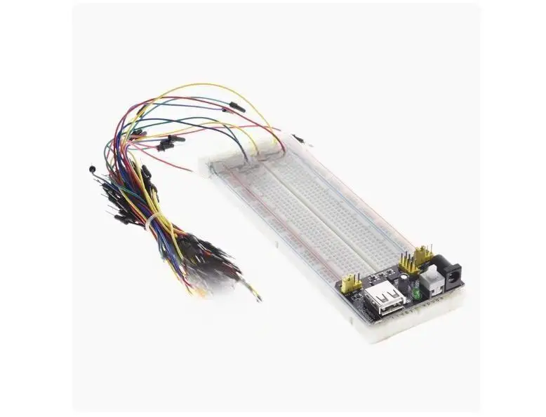 브레드보드 와이어 실험 키트 MB-102 + 듀퐁 와이어 + 브레드보드 전원 모듈 - 전자 DIY 개발 보드