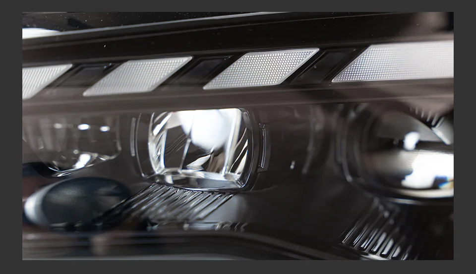 AKD رئيس مصباح لأودي A5 A5L LED المصباح 2008-2016 المصابيح الأمامية A5 DRL بدوره إشارة عالية شعاع الملاك العين العارض عدسة