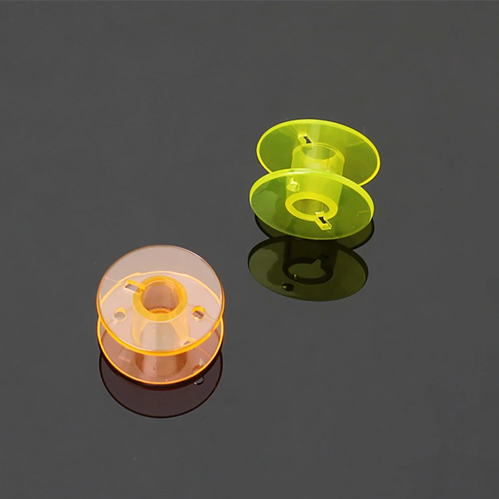 Chainho,Plastic Shuttle Cores For Sewing Machine,Without Sewing Thread,DIY Sewing Tools Accessory,60 Pieces Per Pack,25SX11