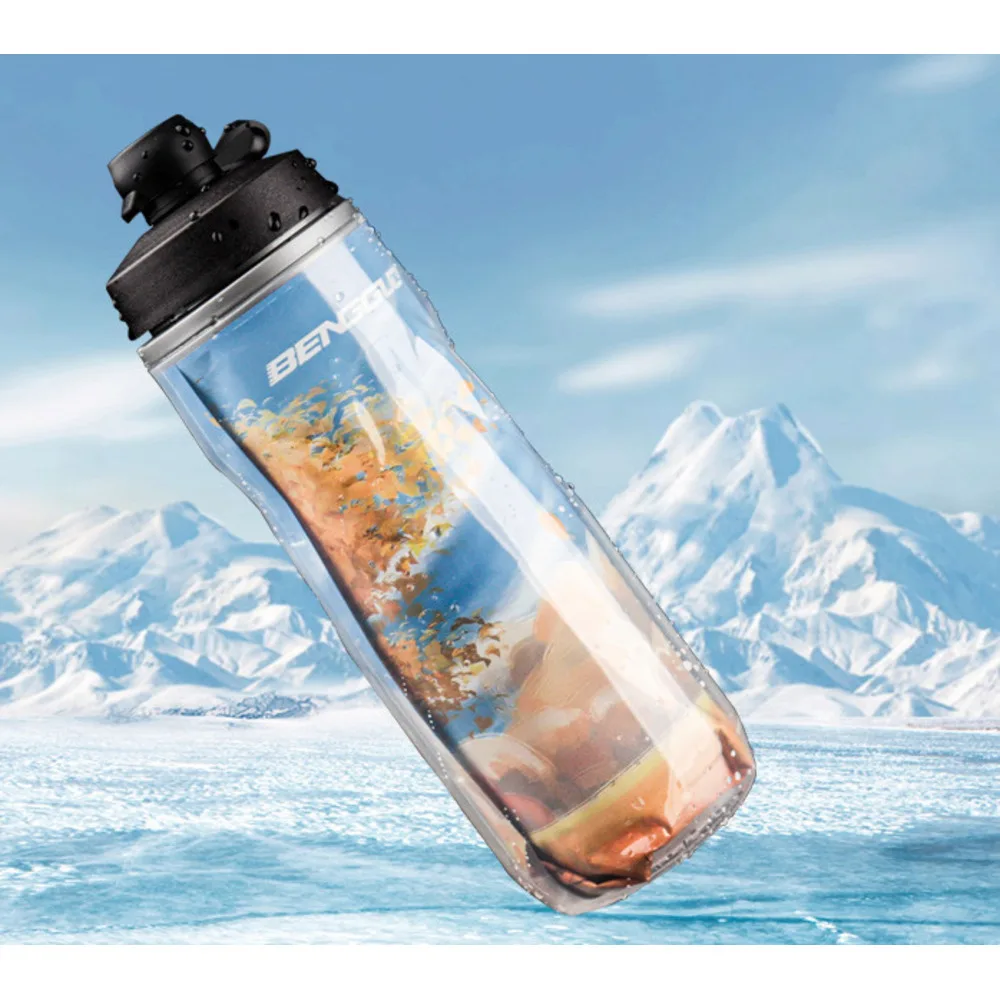 Nová fľaša na vodu s krytom na prach, športový pohár na ľad pre cestné bicykle, príslušenstvo na bicykle_voghion.com