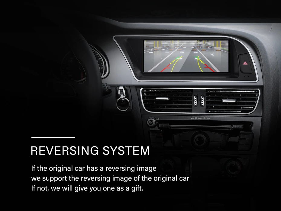 STWE New UI 8.8" Android13 Wireless AUTO Carplay For AUDI A5 2011 2016 Car Video