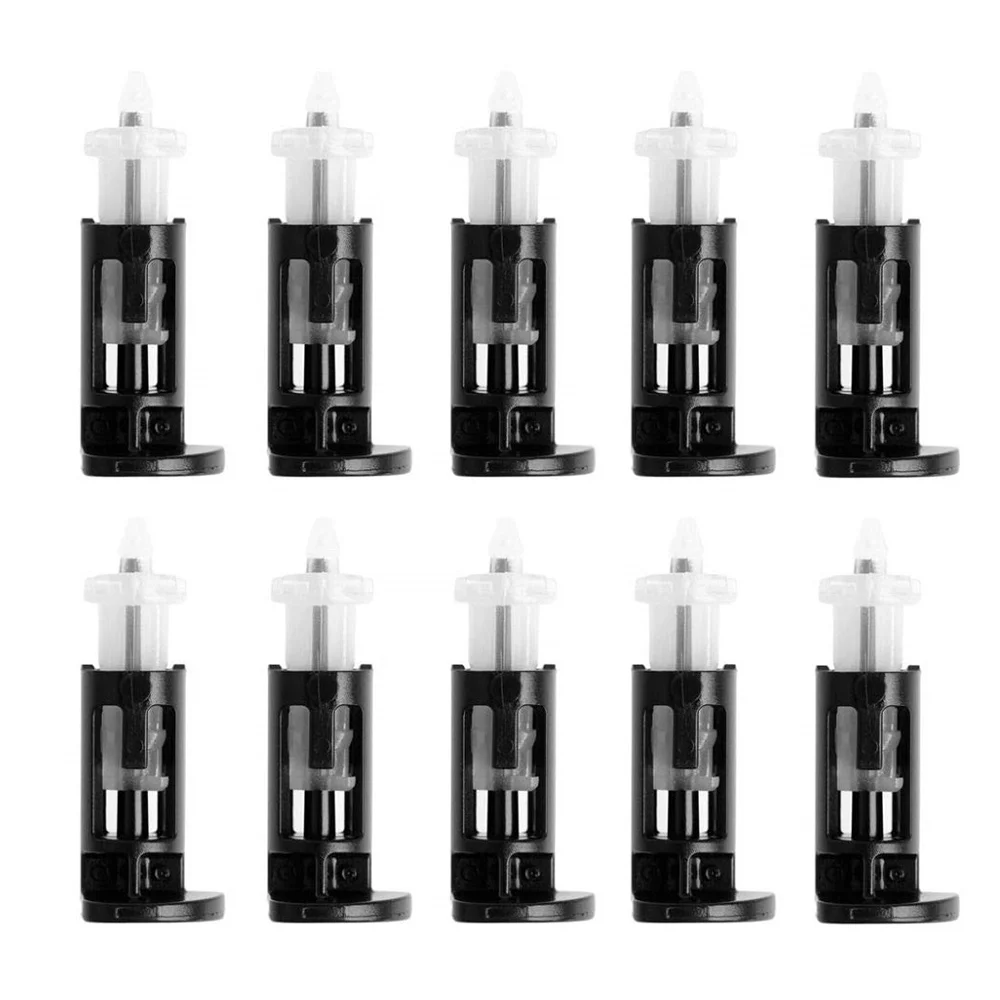 10Pcs Plastic Mounting Clip for 4 Way CPU Coolers for Quick Release Fasteners