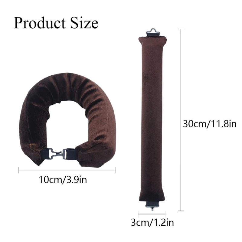 Lazy Hair Curlers No Heat Hair Rollers Curls Sleeping Soft Flexi Rods With Hook Styling Tools Heatless Curling Rod Headband