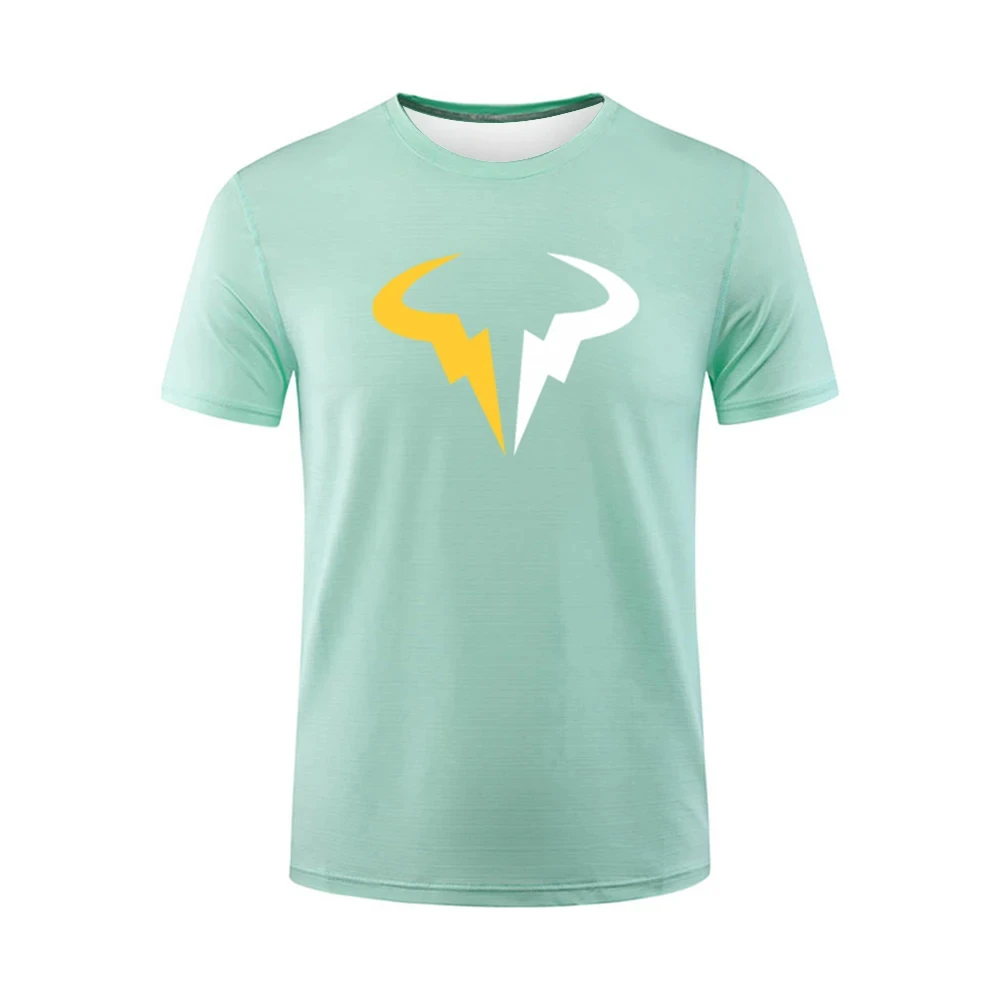 

Men's T-shirt Summer Refreshing and Breathable Material Quick drying Round Neck Fashion Multiple StylesPattern leisure Sports