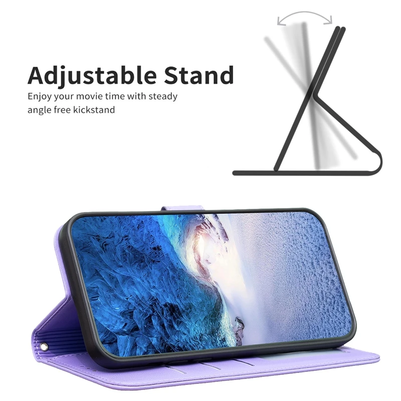 Funda 삼성 갤럭시 A05 SM-A055F 케이스, 삼성 A05S A15 A25 커버 지갑, 책 스탠드 카드홀더 홀스터 백