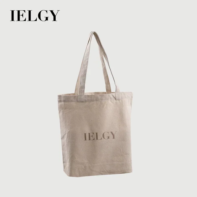 Холщовая Сумка через плечо с надписью