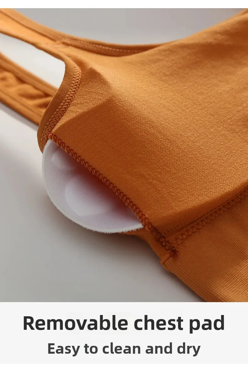 Breathable Sports Bra Anti-Sweat Fitness Top Women Seamless Yoga Bra Shockproof Crop Top Push Up Sport Bra Gym Workout Top