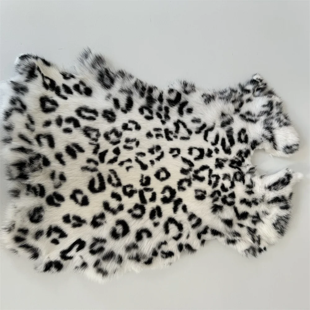 natural Rabbit Fur skin in bulk fur fabric