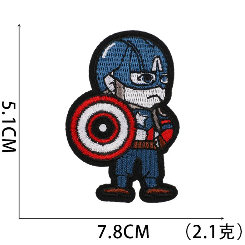 ディズニーマーベルスパイダーマンハルク刺繍パッチ服ステッカー 