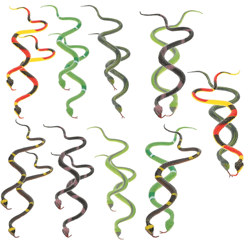 

18 шт., многофункциональные износостойкие искусственные змеи