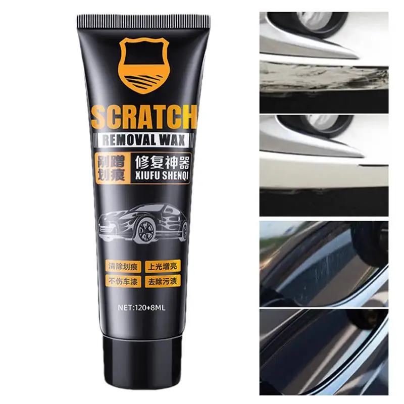 Car Scratch Repair Wax Scratch And Swirl Remover Multi-purpose 128ml Wax For Deep Car Paint Scratch Repair For Paint Scratches