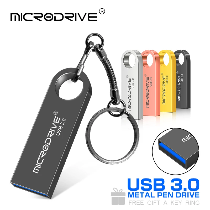 USB 3.0 메탈 플래시 드라이브 펜 16GB 32GB 64GB 128GB 256GB 펜드라이브 펜 디스크 USB 3.0 메모리 스틱 U 디스크