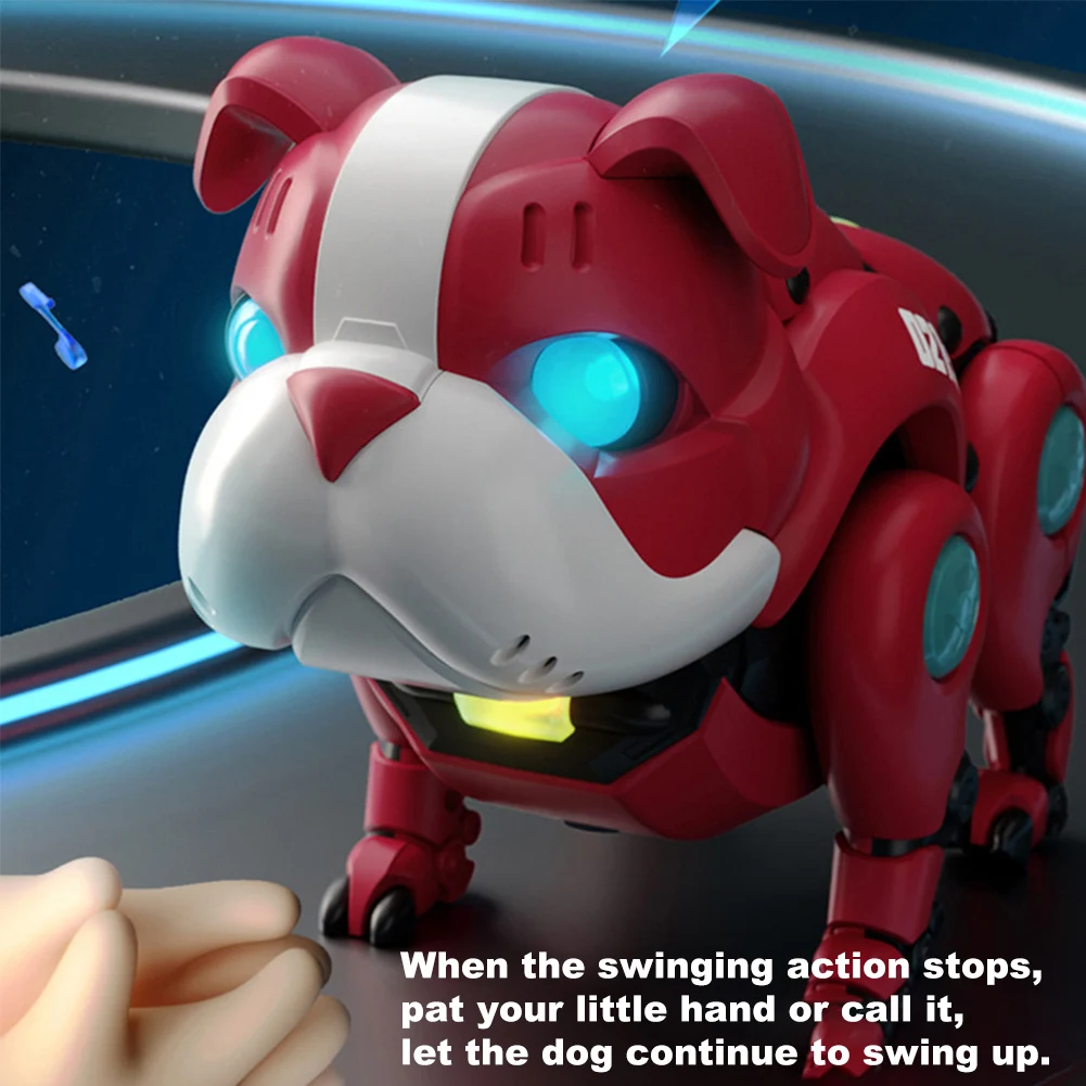 Electronic Pets Dog Voice Control Robot Dog Toys with Music Light