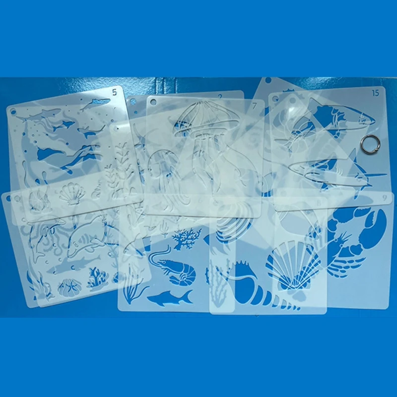 Рисунок 3 - набор трафаретов для рисования «сделай сам»