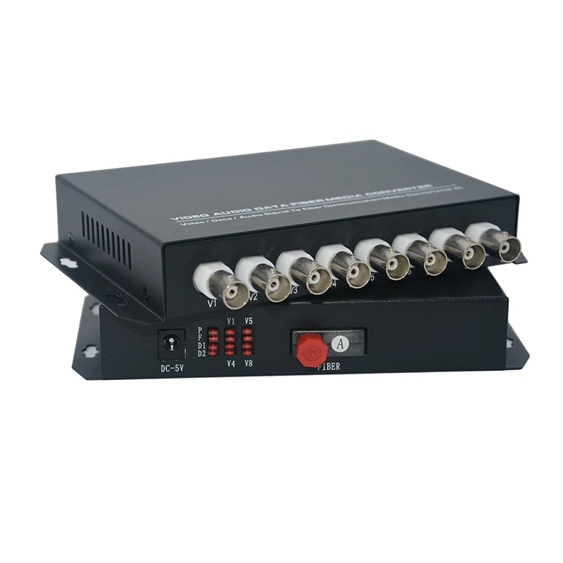 analog BNC video to fiber optic converter price Transmitter receiver for CCTV sy