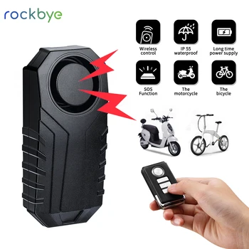 Rockbye Bicycle Alarm Security Lock with Wireless Remote Anti-thief Bike Motorcycle Alarm Lock Outdoor Cycling Safety Device 1