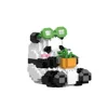 Cute Chinese Panda Building Blocks Sets DIY Educational Assembly Toys Bricks Mini Animals Model MOC Kids Christmas Birthday Gift 6