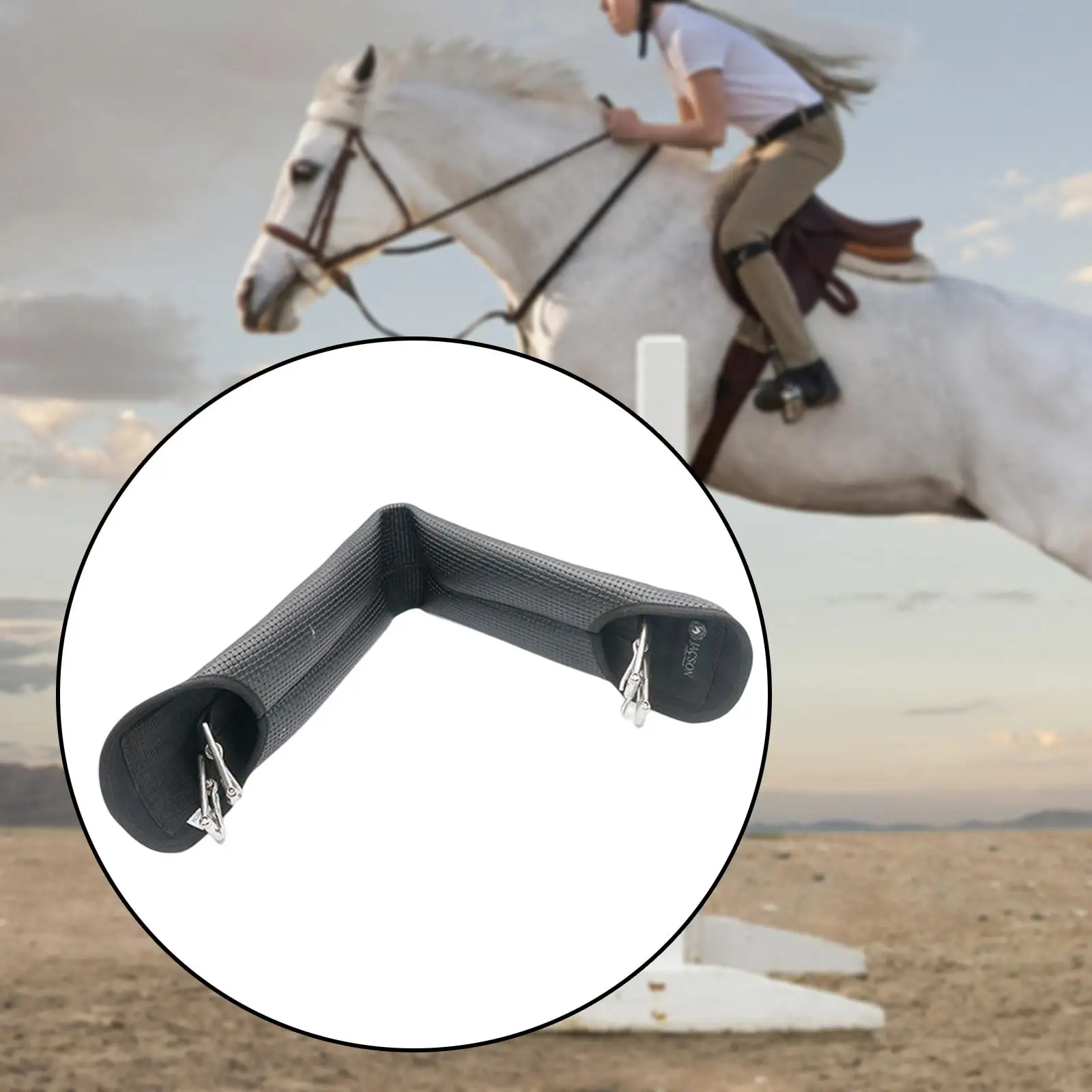 Horses Riding Belly Belt Equestrian Safety Equipment Portable for Horse Training Horses Riding