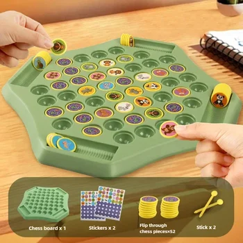 Jeu d'échecs de combat pour enfants, jouet éducatif, entraînement à la Concentration d'observation, jeu interactif Parent-enfant 1