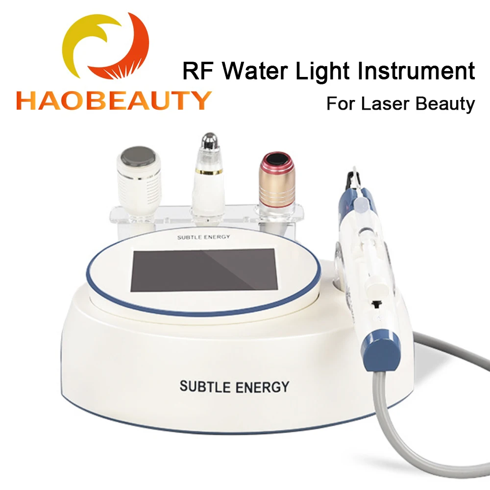 

Haobeauty Five Generation Micro Fadio Fraquendy Meter 4MHz 30W 110-220V Probe Depth 4.5mm For Laser Beauty