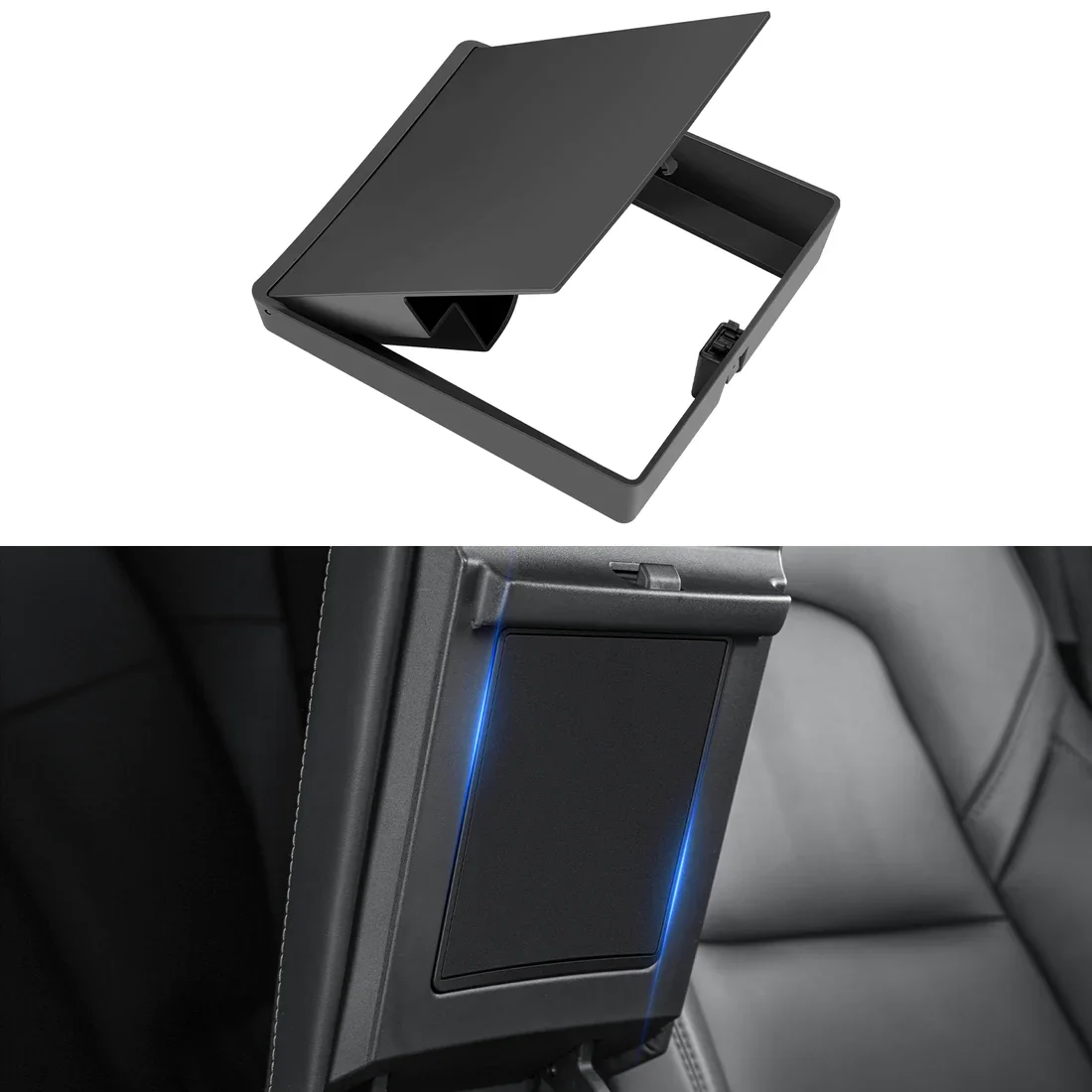 Armrest Hidden Storage Box for Tesla Model 3/Y