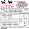 Four Season Square Dog Bed for Large Dog Mattress Bite-resistant Cat Bed Soft Thickened Dog Bed Waterproof Sofa Pet House 5