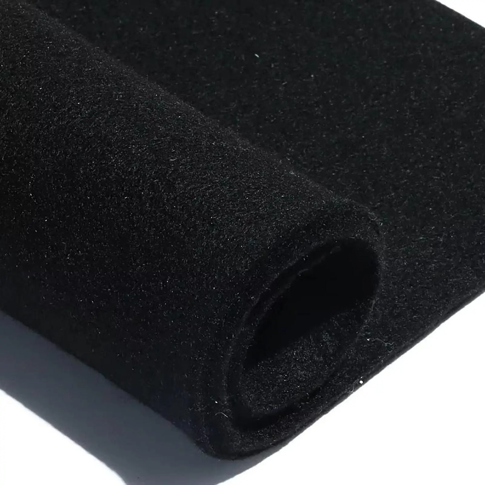 Fireproof Welding Blanket Heat Shield Black Flame Retardant Fabric Fire Resistant Pad