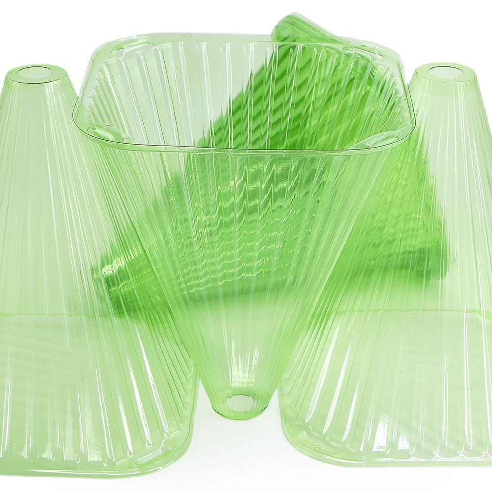 GardenGreenClochesPlasticPlantCoverProtectorProtectSeeds