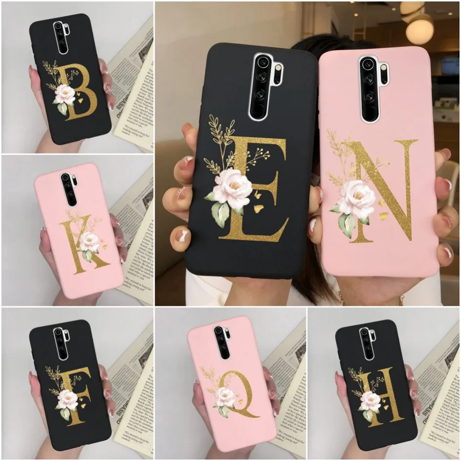 Custodia Per Xiaomi Redmi Note 8 Pro Luxury Letters Cover Posteriore Morbida Per Xiaomi Redmi Note 8 Cover Funda Redmi Note 8 T 8 T Capa