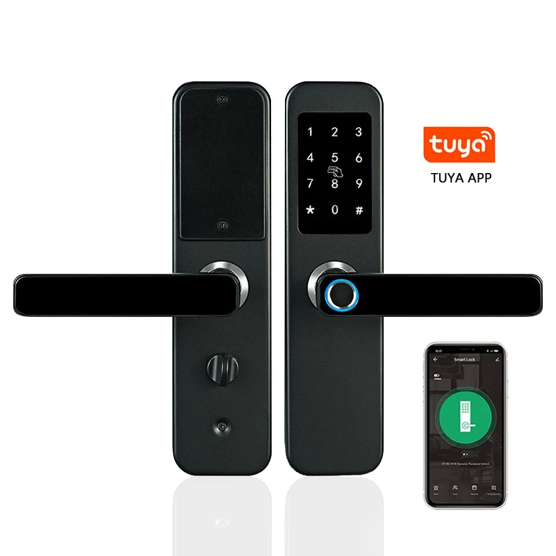 Wireless Smart Bluetooth Home Apartment Keyless Security Fingerprint Digital Password With Nfc