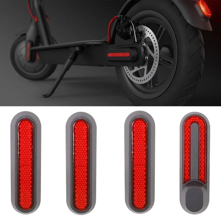 Reflektierende Rad Abdeckung Schützen Shell Für Xiaomi 3 Elektrische Roller M365 Pro 2 1 s Vorne Hinten Sicherheit Rohr Nacht reflektor Teile – Detail 16