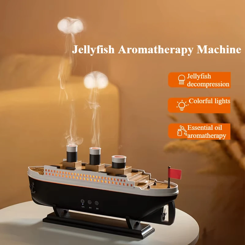 Simulated ship aromatherapy machine and humidifier